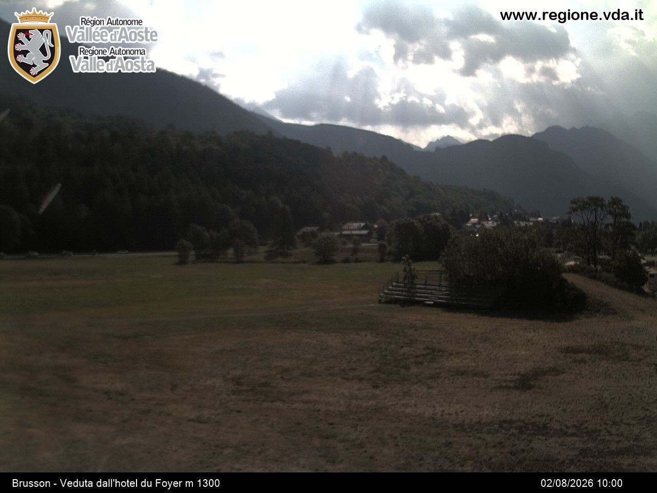 Archiv Foto Webcam Brusson (Aostatal)