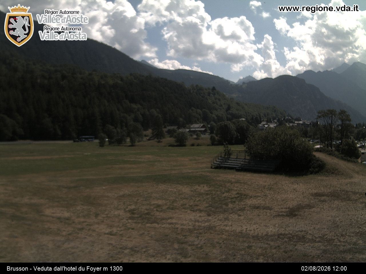 Archiv Foto Webcam Brusson (Aostatal)