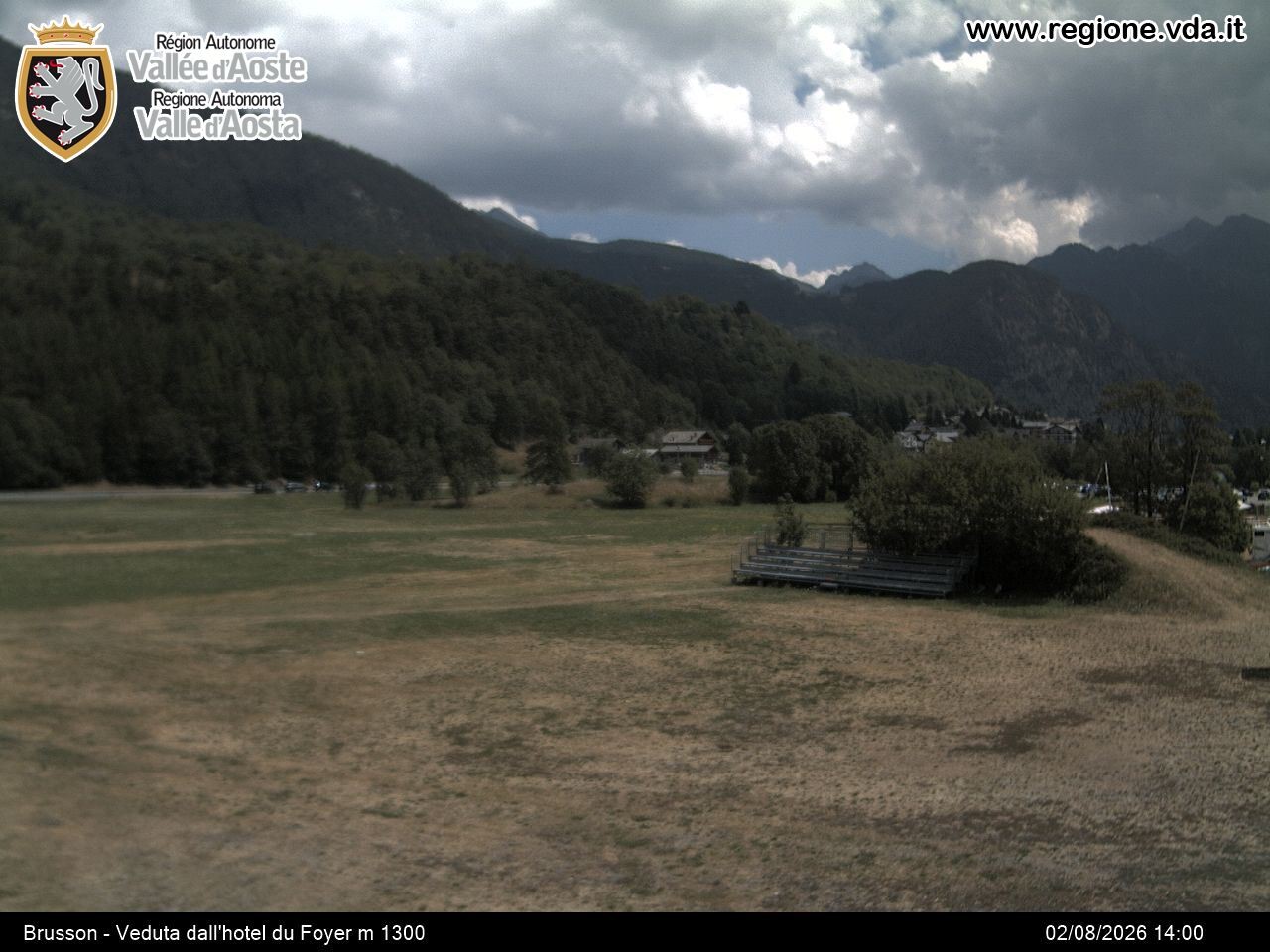 Archived image Webcam Brusson (Valley Aosta)