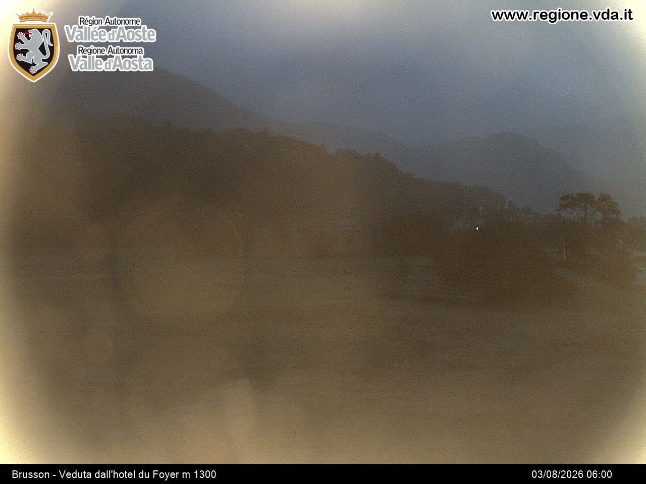 Archiv Foto Webcam Brusson (Aostatal)