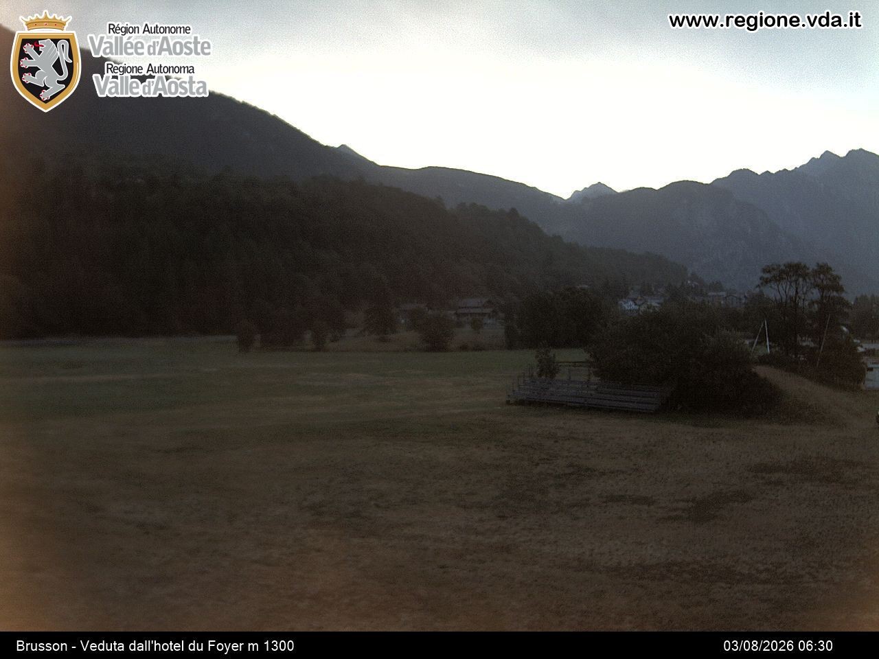 Archiv Foto Webcam Brusson (Aostatal)