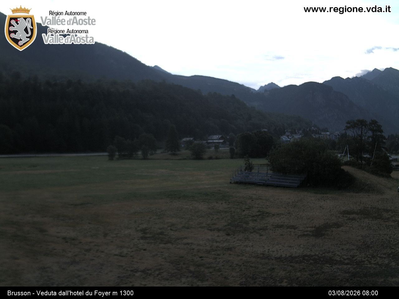 Archiv Foto Webcam Brusson (Aostatal)