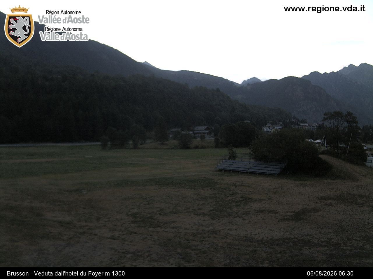 Archiv Foto Webcam Brusson (Aostatal)