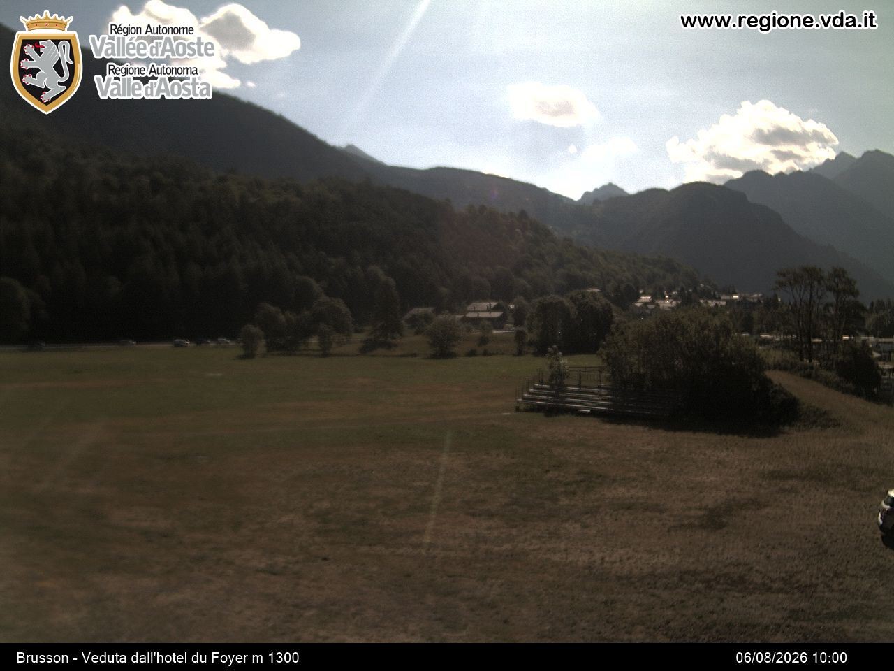 Archiv Foto Webcam Brusson (Aostatal)