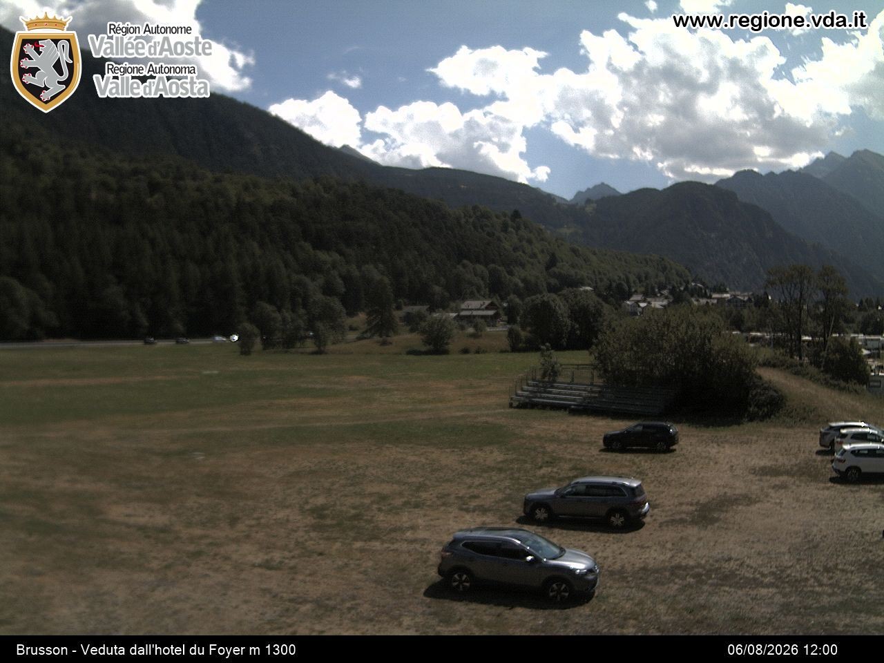 Archiv Foto Webcam Brusson (Aostatal)