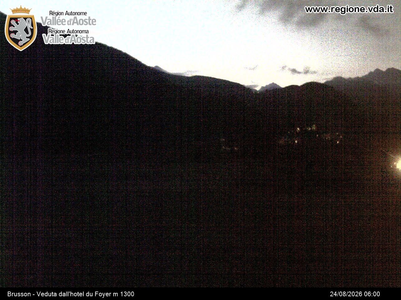 Archiv Foto Webcam Brusson (Aostatal)