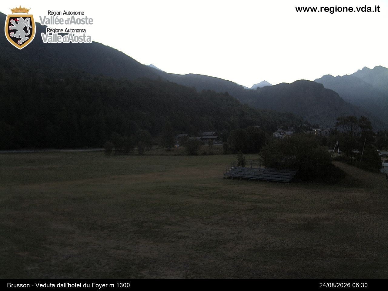 Archiv Foto Webcam Brusson (Aostatal)