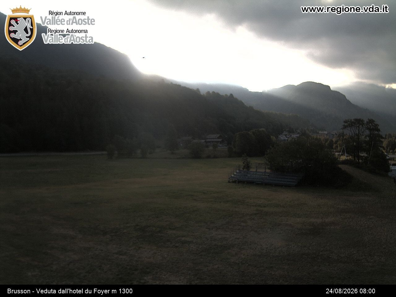 Archiv Foto Webcam Brusson (Aostatal)