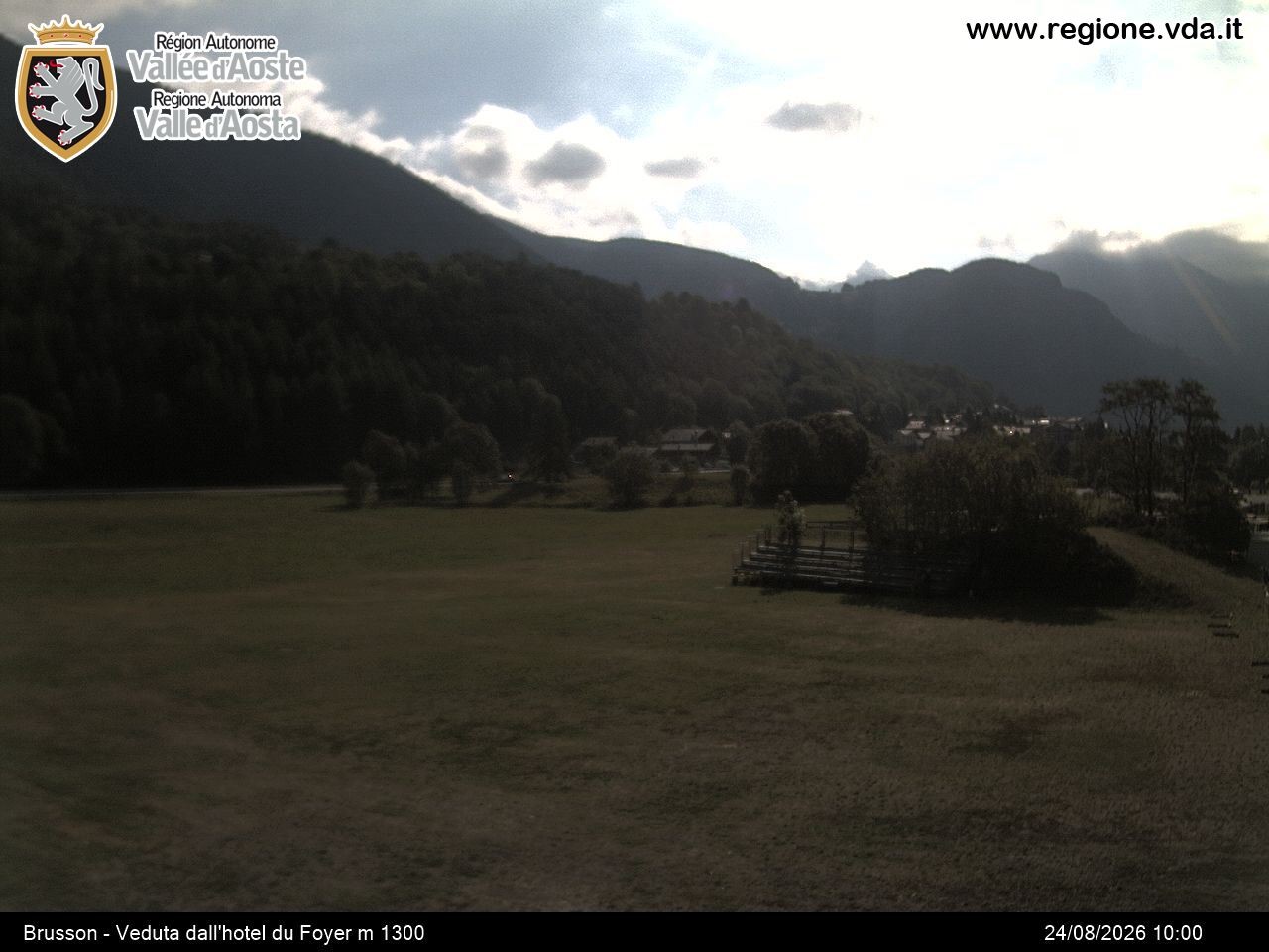 Archiv Foto Webcam Brusson (Aostatal)
