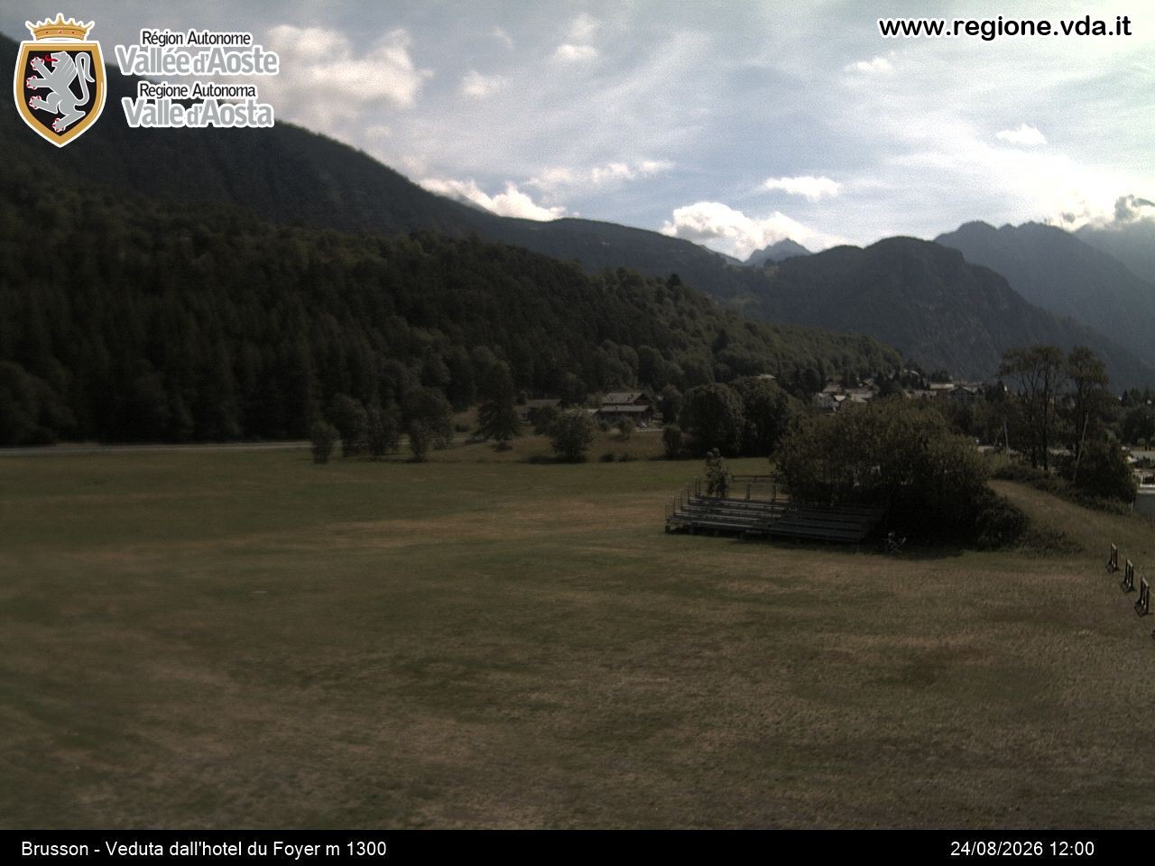 Archiv Foto Webcam Brusson (Aostatal)