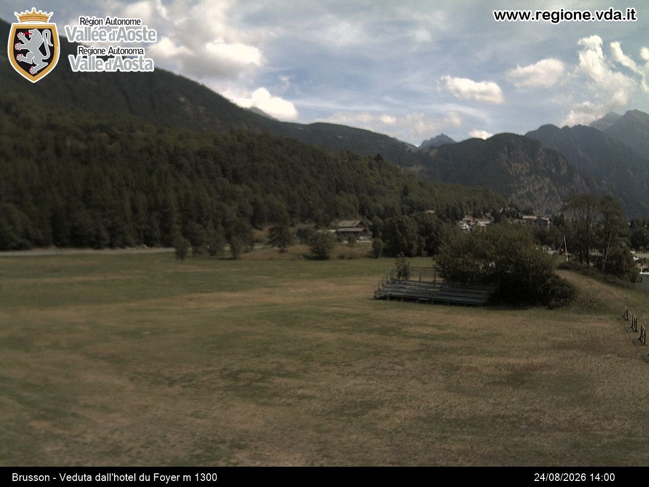 Archiv Foto Webcam Brusson (Aostatal)