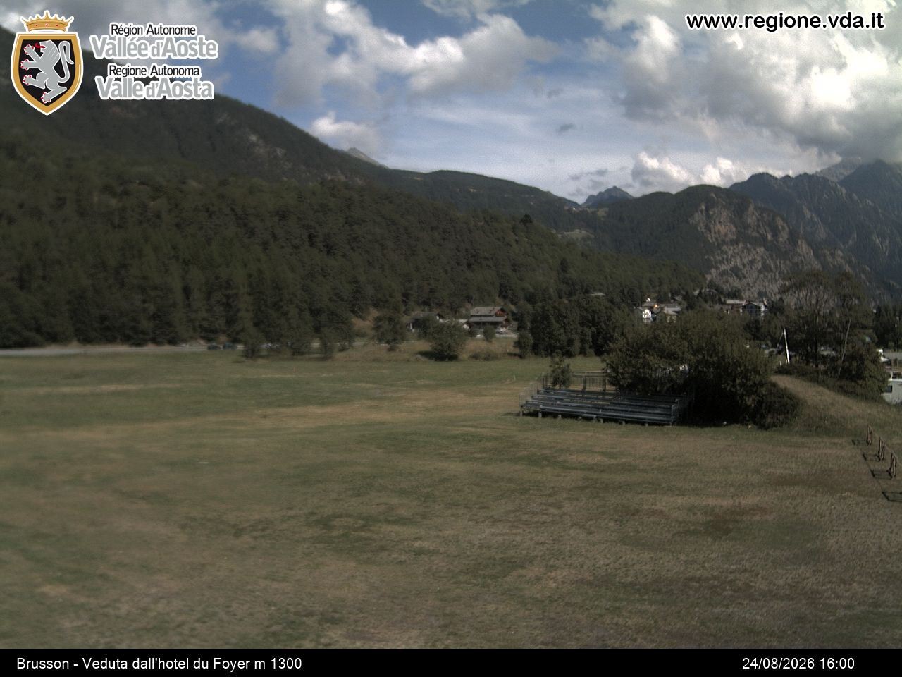 Archiv Foto Webcam Brusson (Aostatal)
