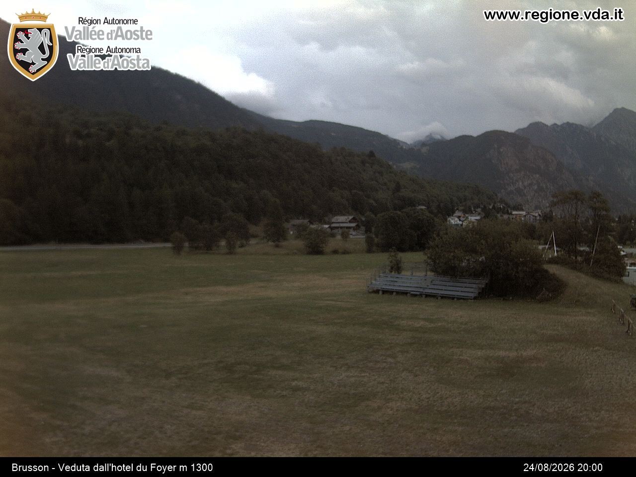 Archiv Foto Webcam Brusson (Aostatal)