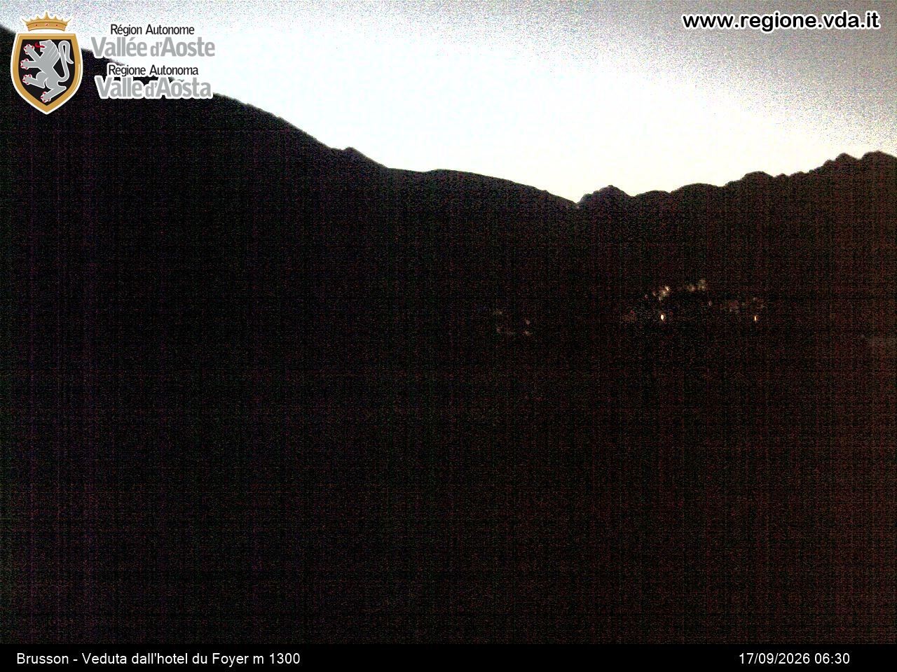 Archived image Webcam Brusson (Valley Aosta)