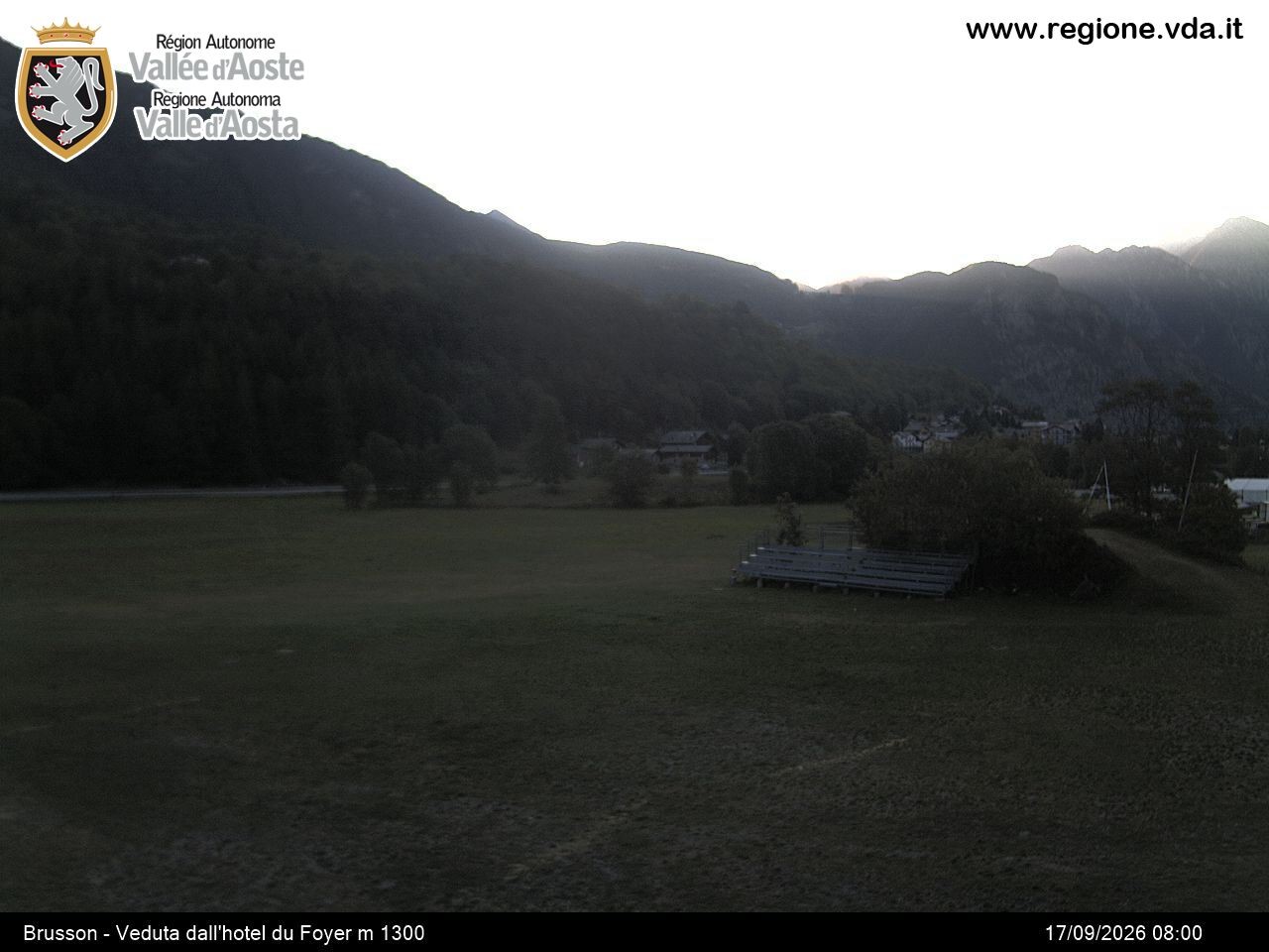 Archived image Webcam Brusson (Valley Aosta)