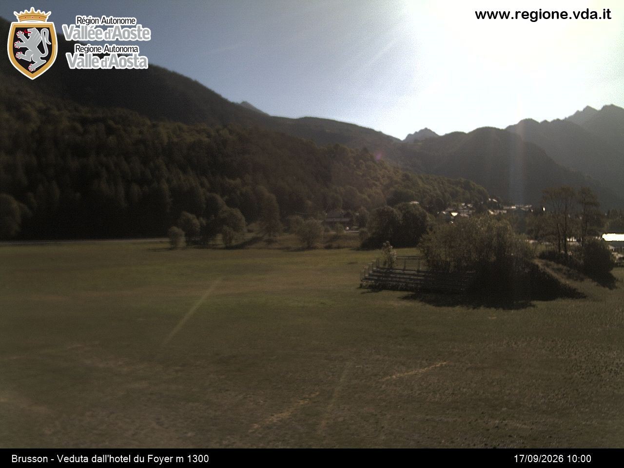 Archived image Webcam Brusson (Valley Aosta)