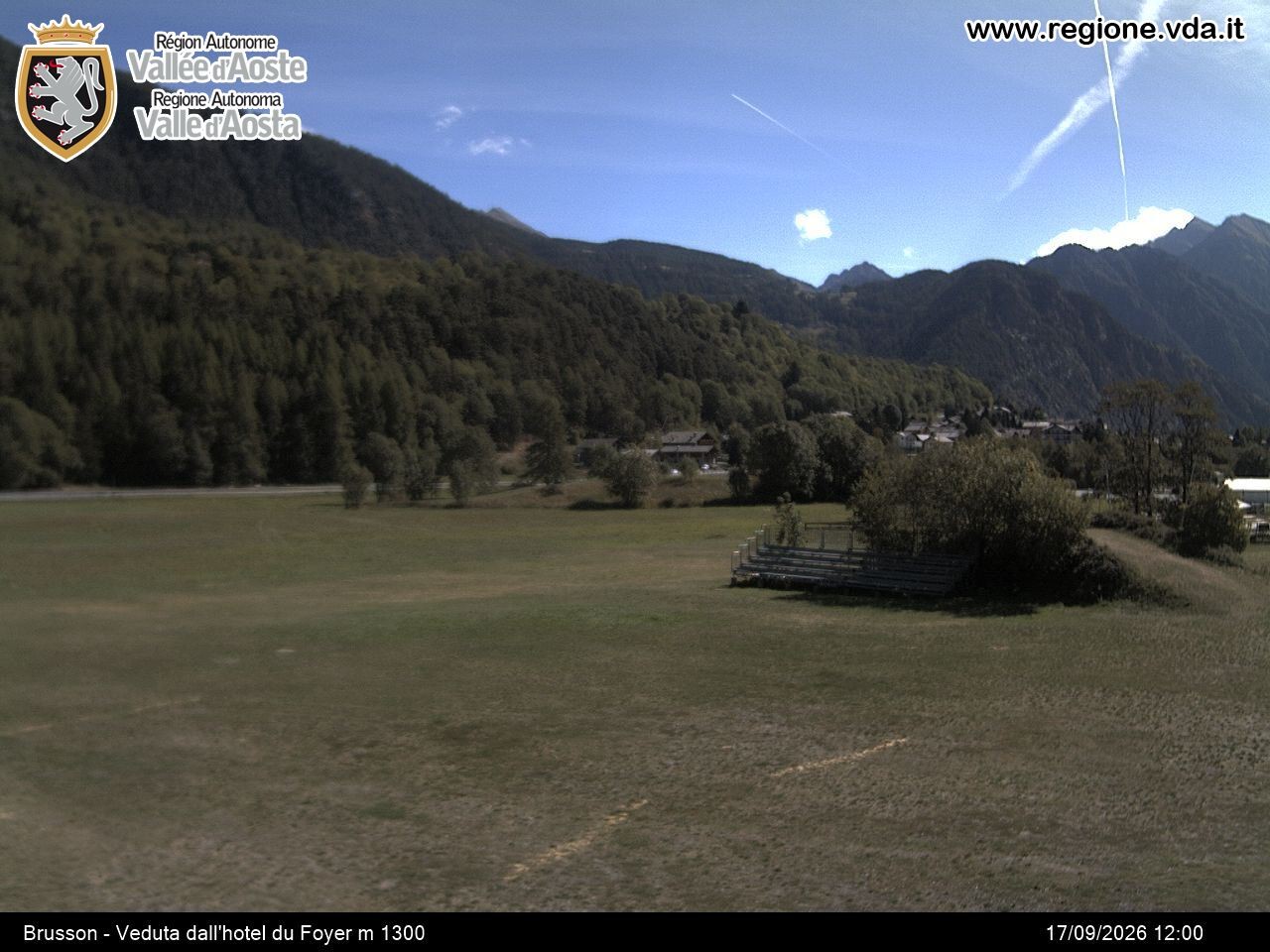Archived image Webcam Brusson (Valley Aosta)