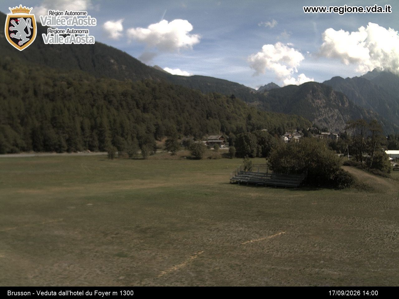Archiv Foto Webcam Brusson (Aostatal)