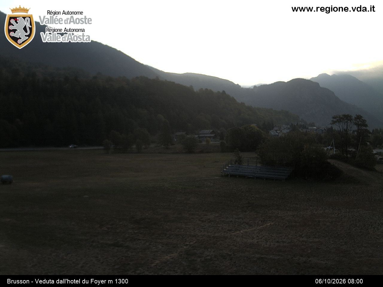 Archiv Foto Webcam Brusson (Aostatal)