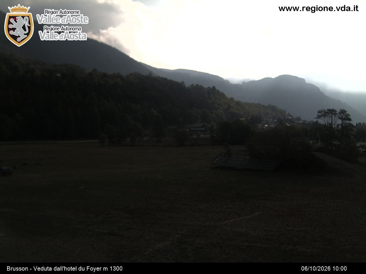 Archiv Foto Webcam Brusson (Aostatal)