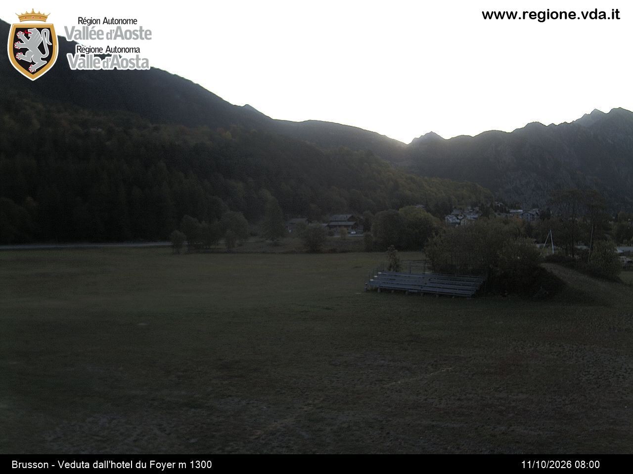 Archiv Foto Webcam Brusson (Aostatal)