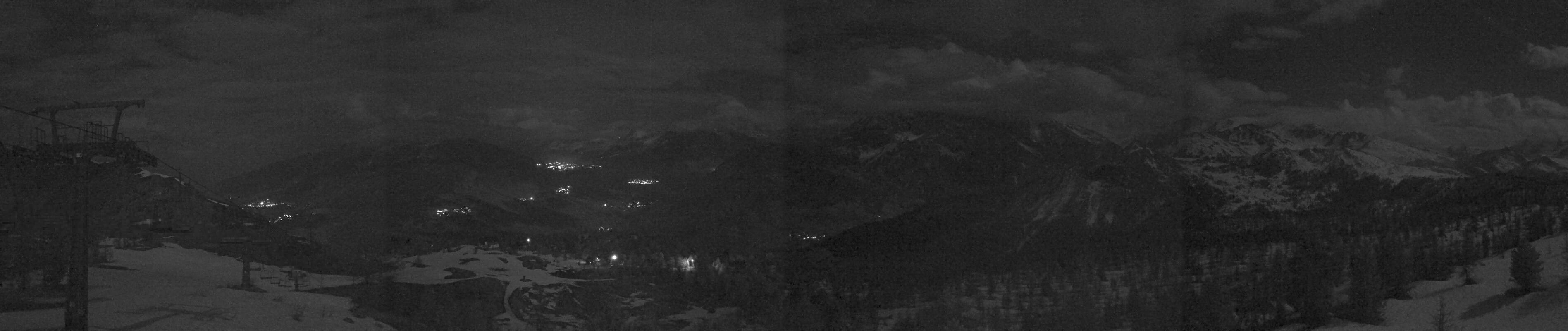Archived image Webcam Via Lattea - Colle Bercia (Piemont)