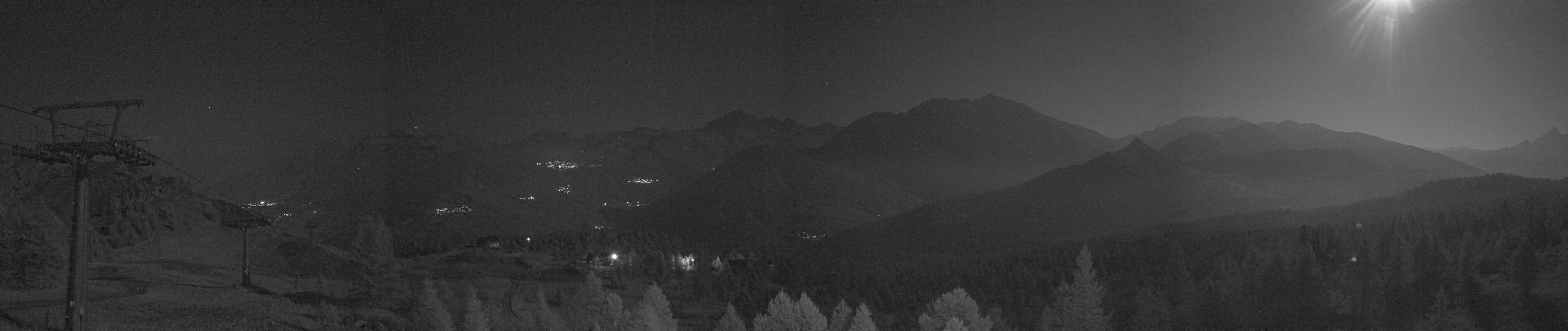 Archived image Webcam Via Lattea - Colle Bercia (Piemont)