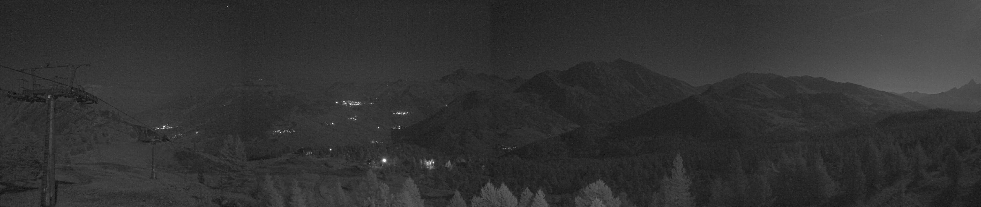 Archived image Webcam Via Lattea - Colle Bercia (Piemont)