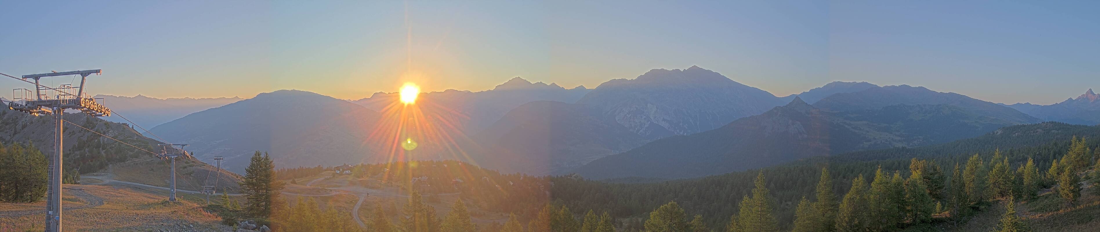 Archived image Webcam Via Lattea - Colle Bercia (Piemont)