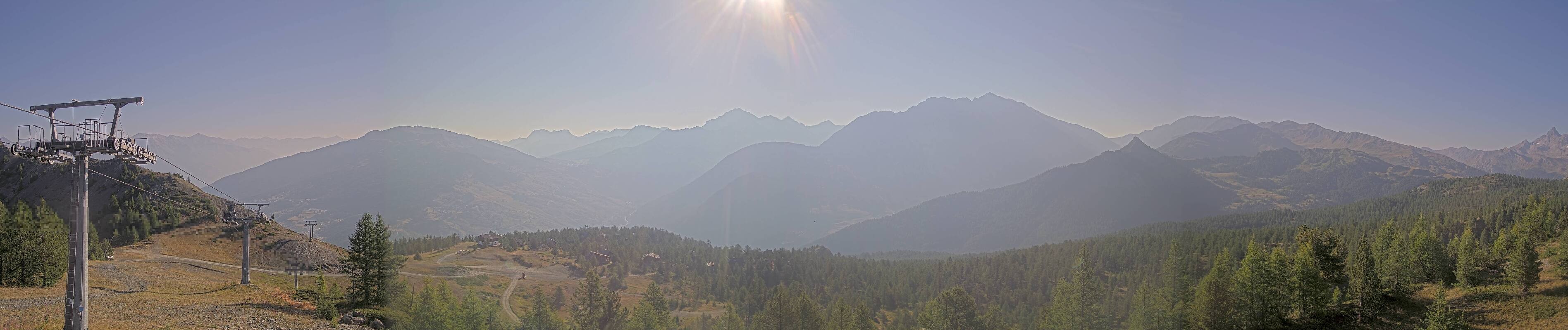 Archived image Webcam Via Lattea - Colle Bercia (Piemont)