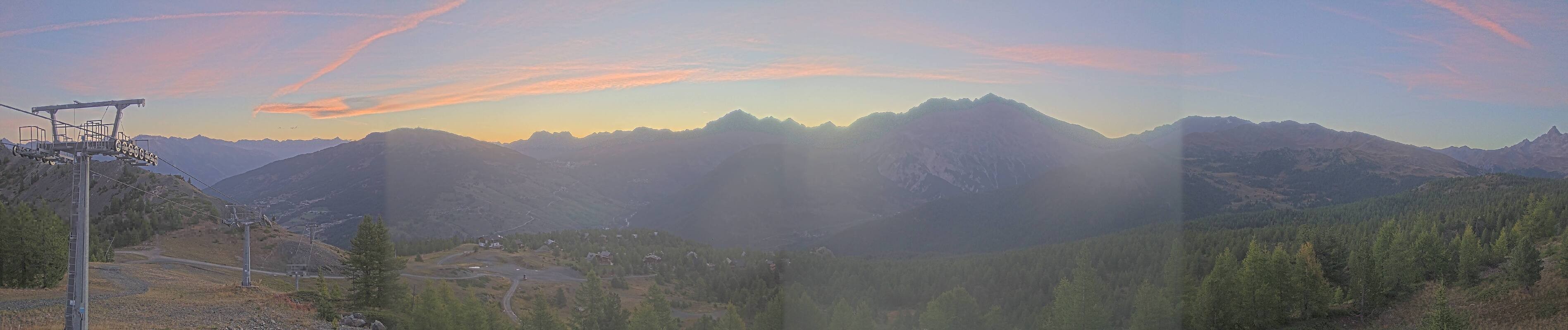 Archived image Webcam Via Lattea - Colle Bercia (Piemont)