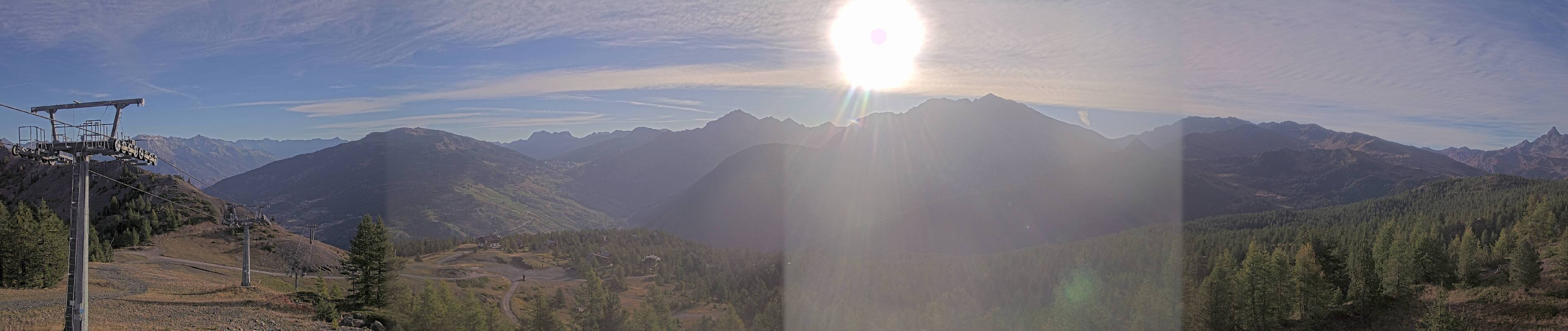 Archived image Webcam Via Lattea - Colle Bercia (Piemont)