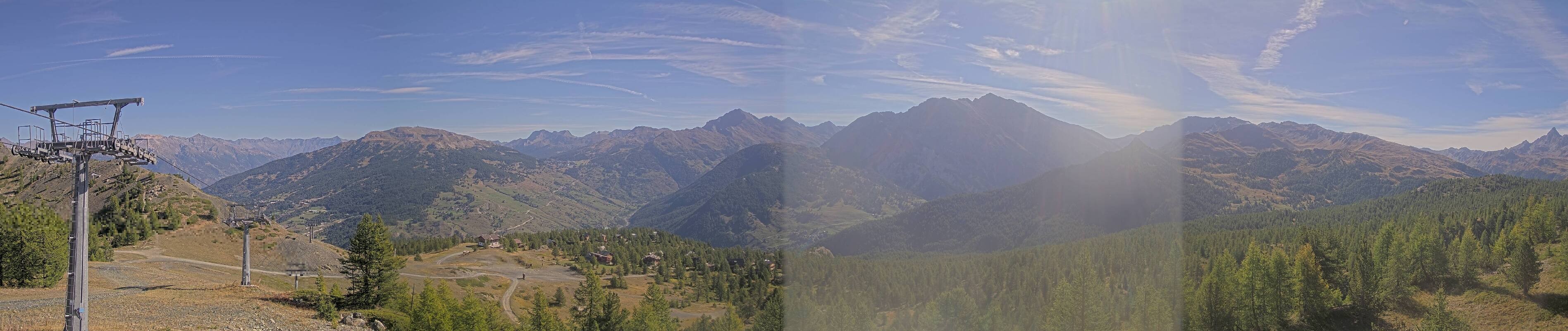 Archived image Webcam Via Lattea - Colle Bercia (Piemont)
