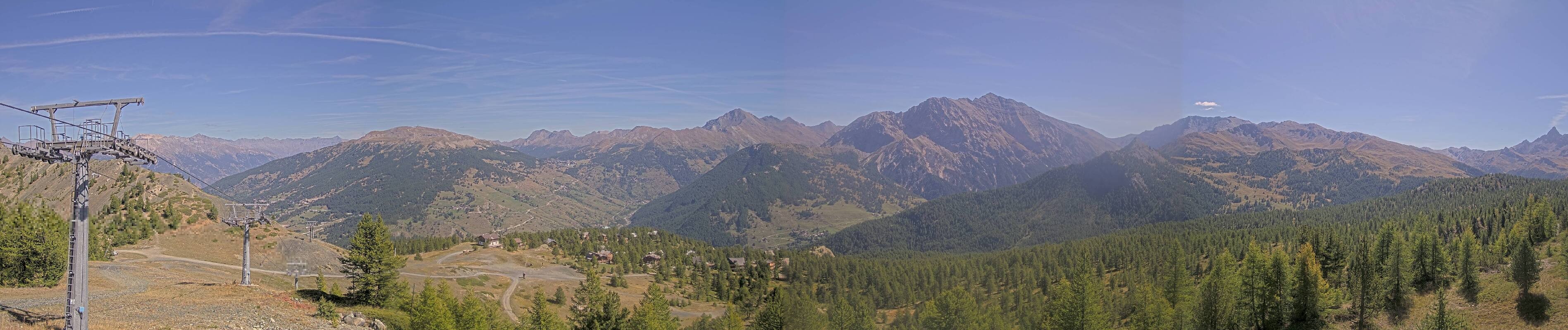 Archived image Webcam Via Lattea - Colle Bercia (Piemont)