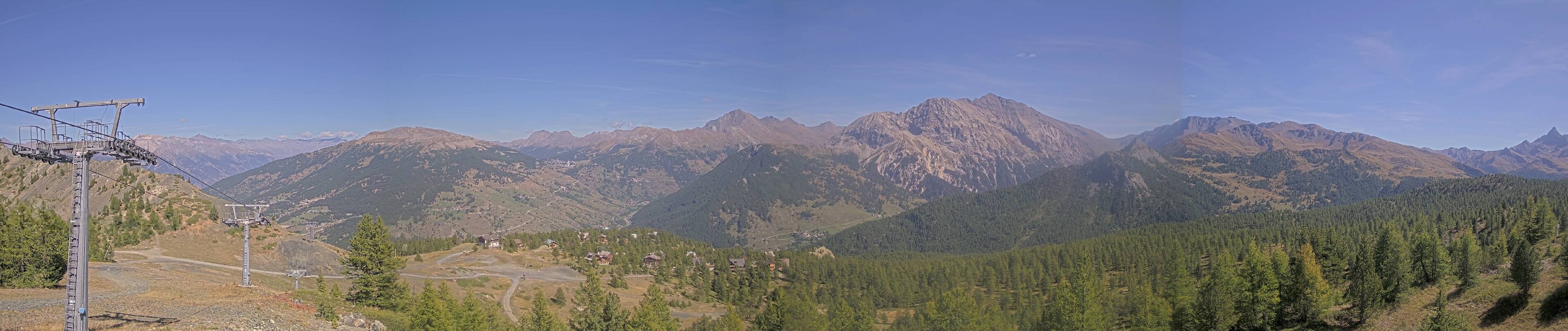 Archived image Webcam Via Lattea - Colle Bercia (Piemont)