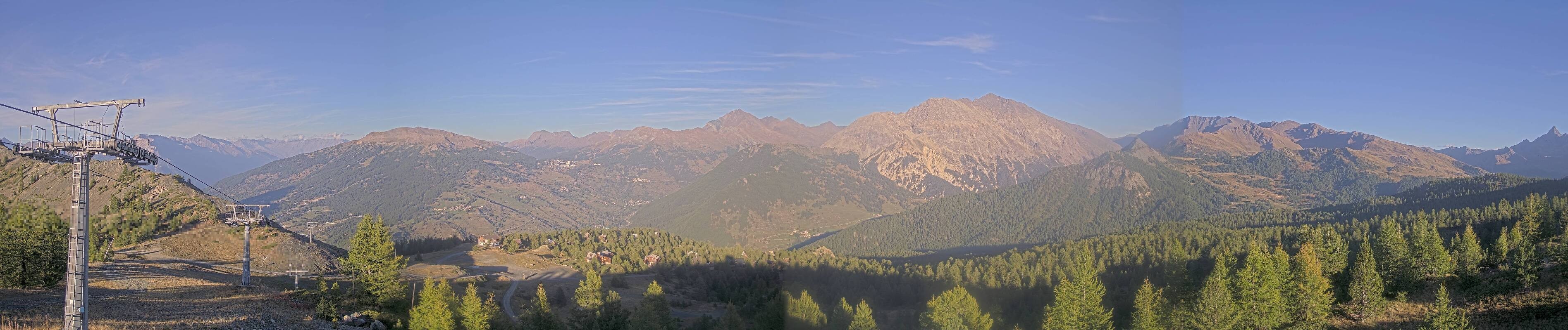 Archived image Webcam Via Lattea - Colle Bercia (Piemont)