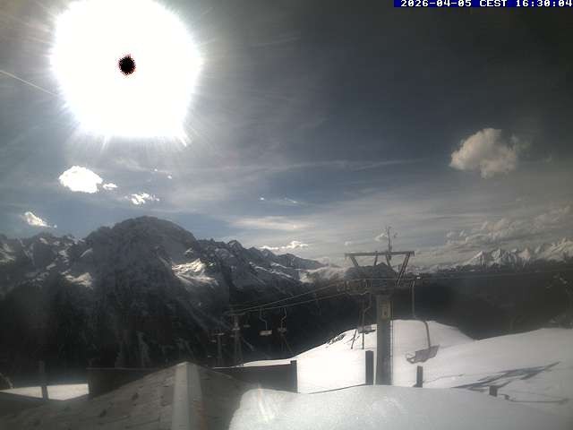 Archived image Webcam Skiresort Darlux