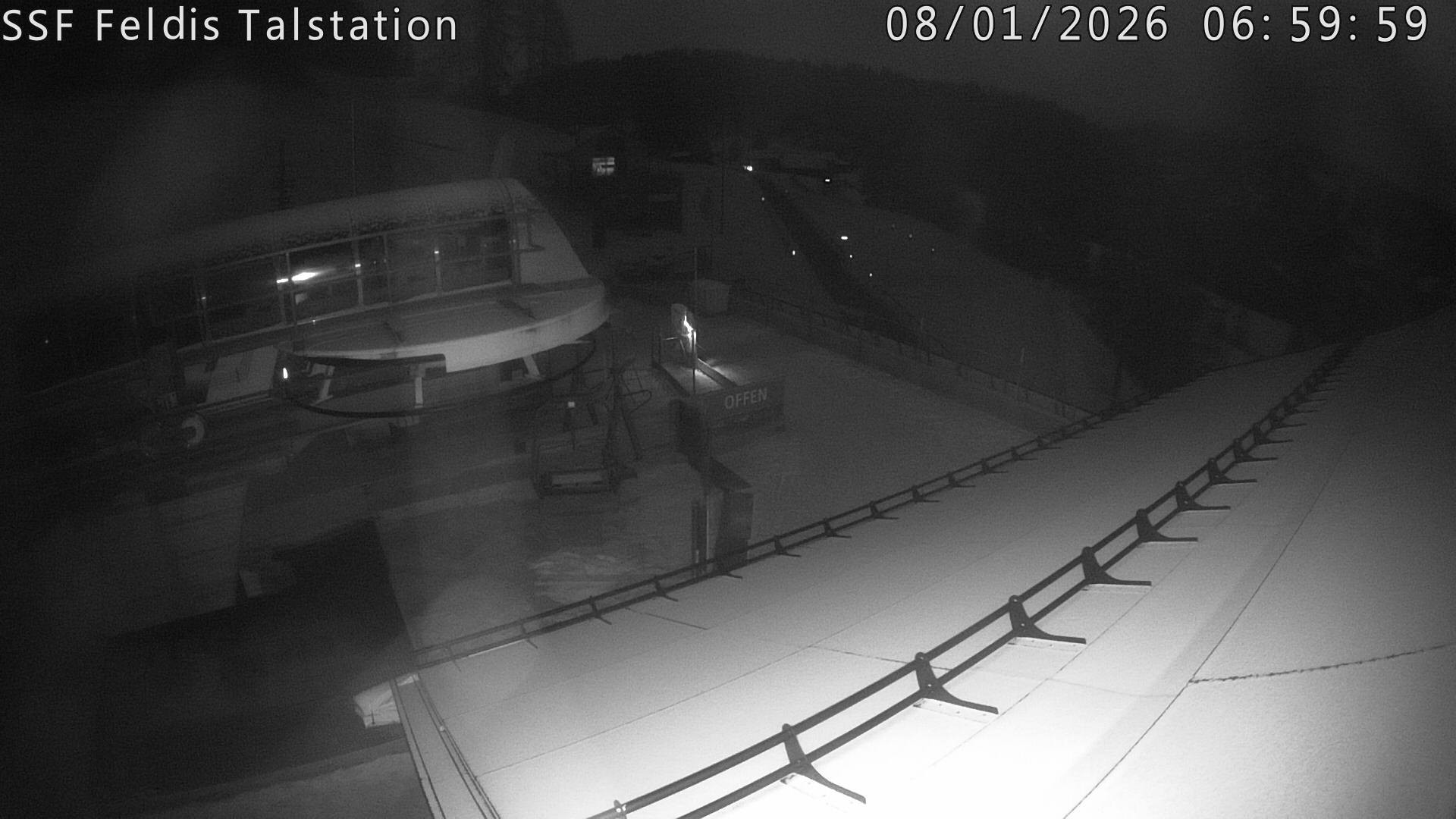 Archiv Foto Webcam Talstation Feldis/ Veulden