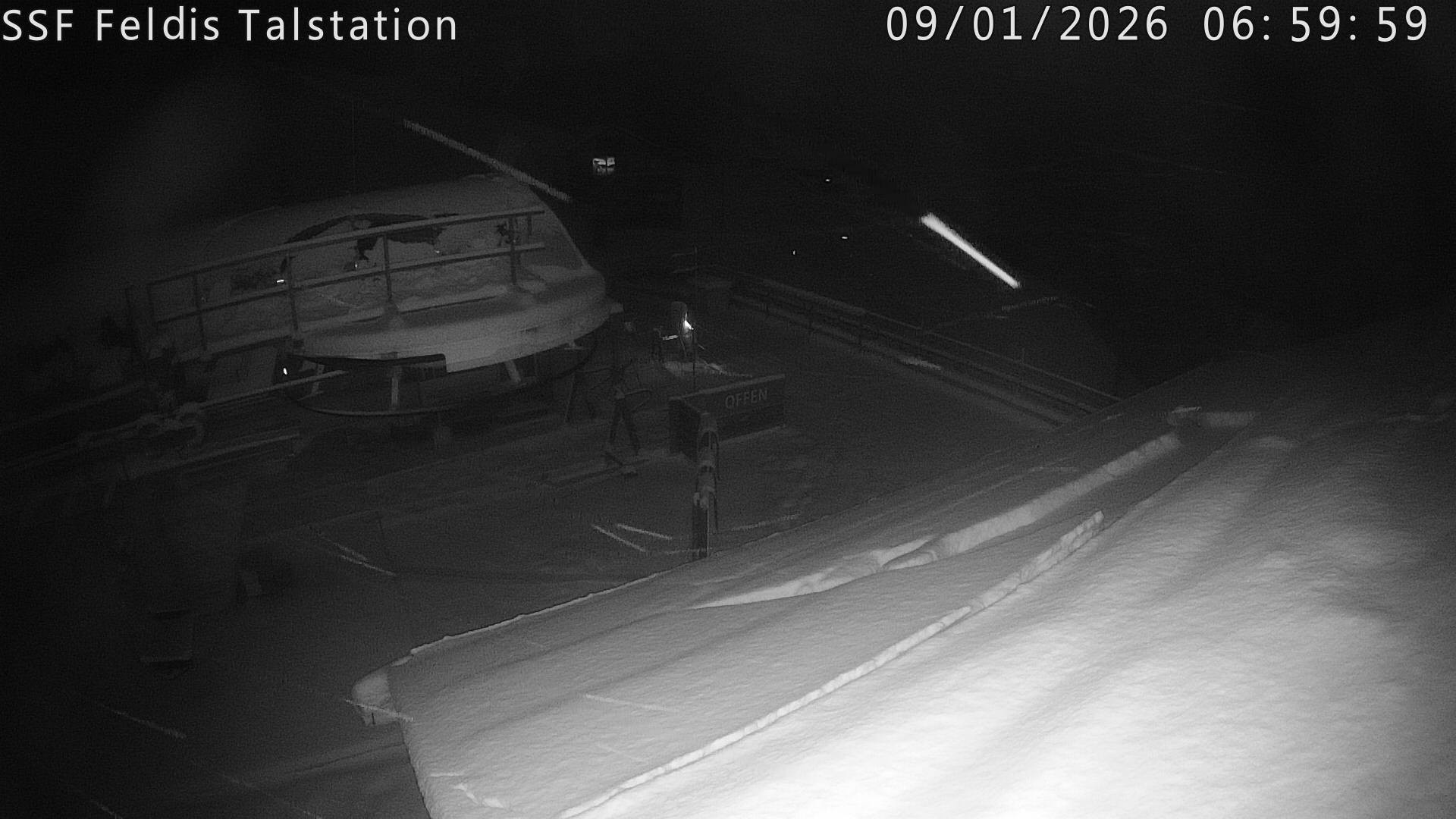 Archiv Foto Webcam Talstation Feldis/ Veulden