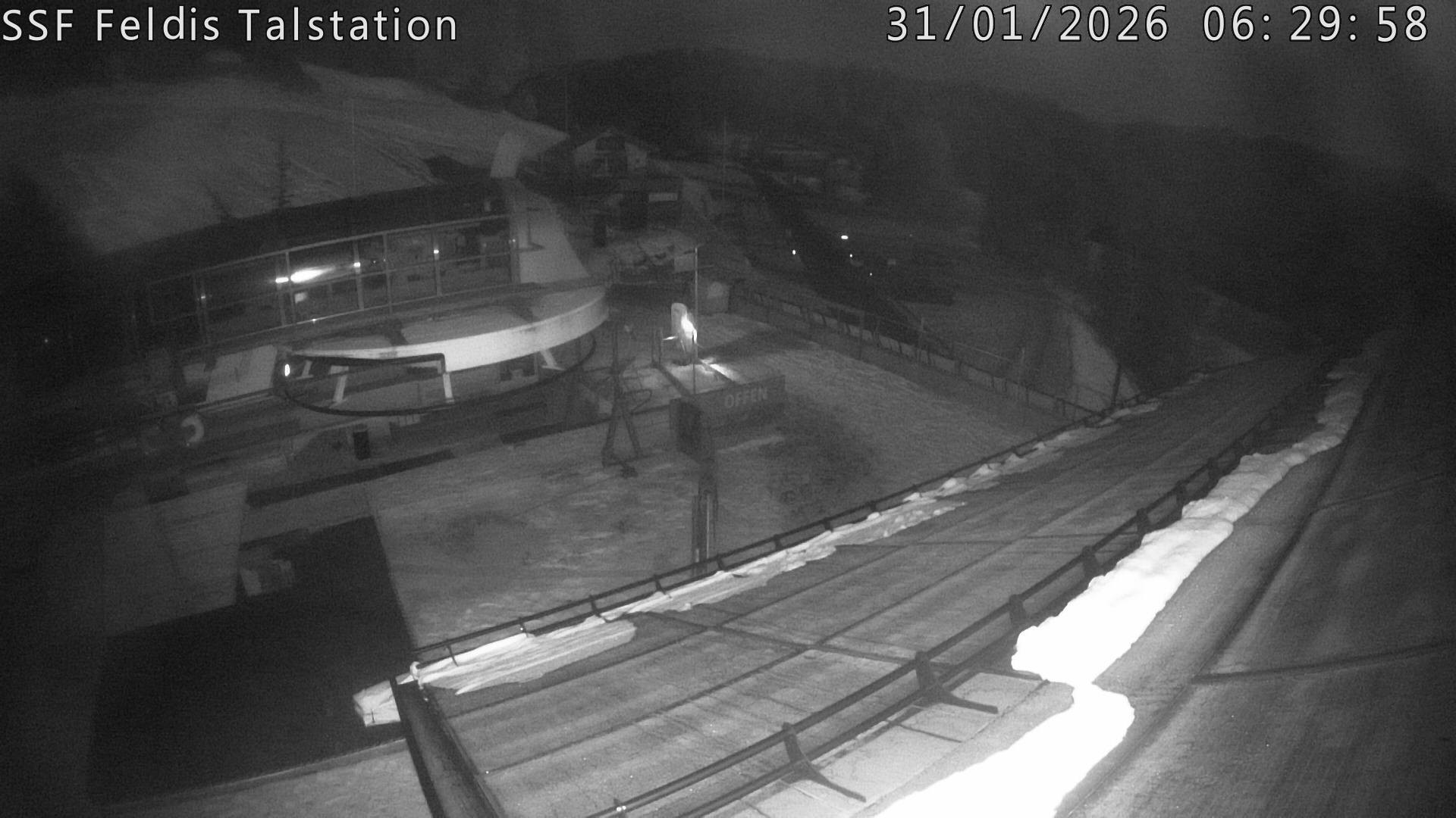 Archiv Foto Webcam Talstation Feldis/ Veulden