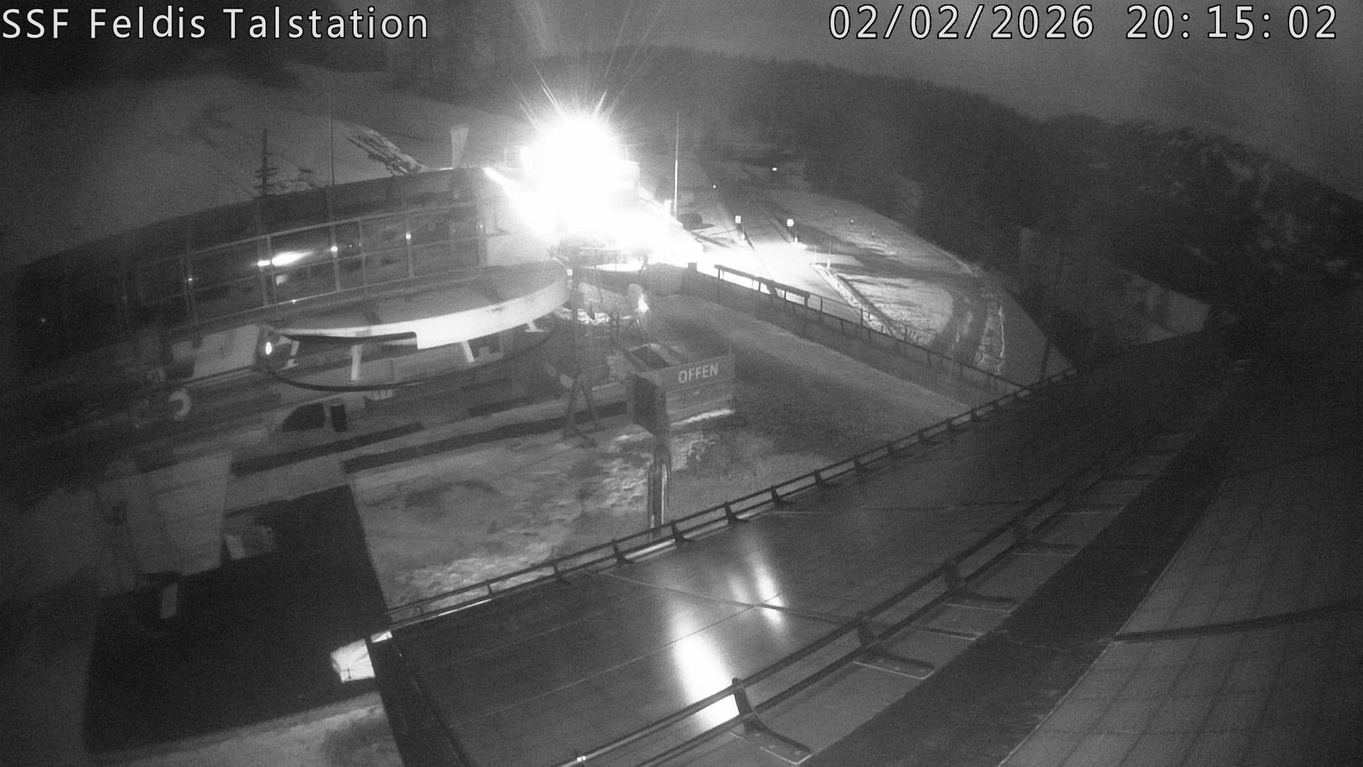 Archiv Foto Webcam Talstation Feldis/ Veulden