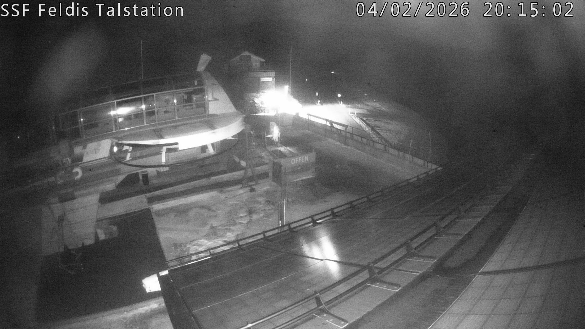 Archiv Foto Webcam Talstation Feldis/ Veulden