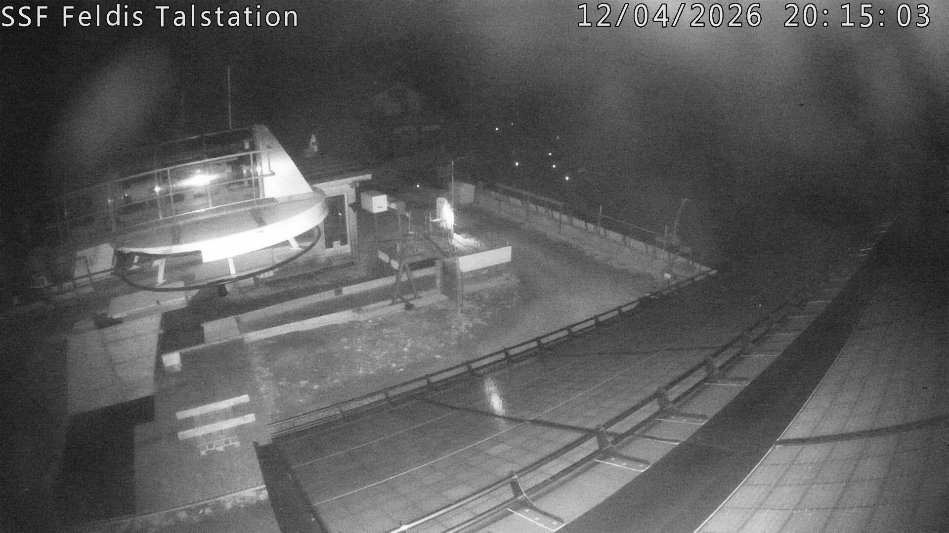 Archived image Webcam Valley station Feldis