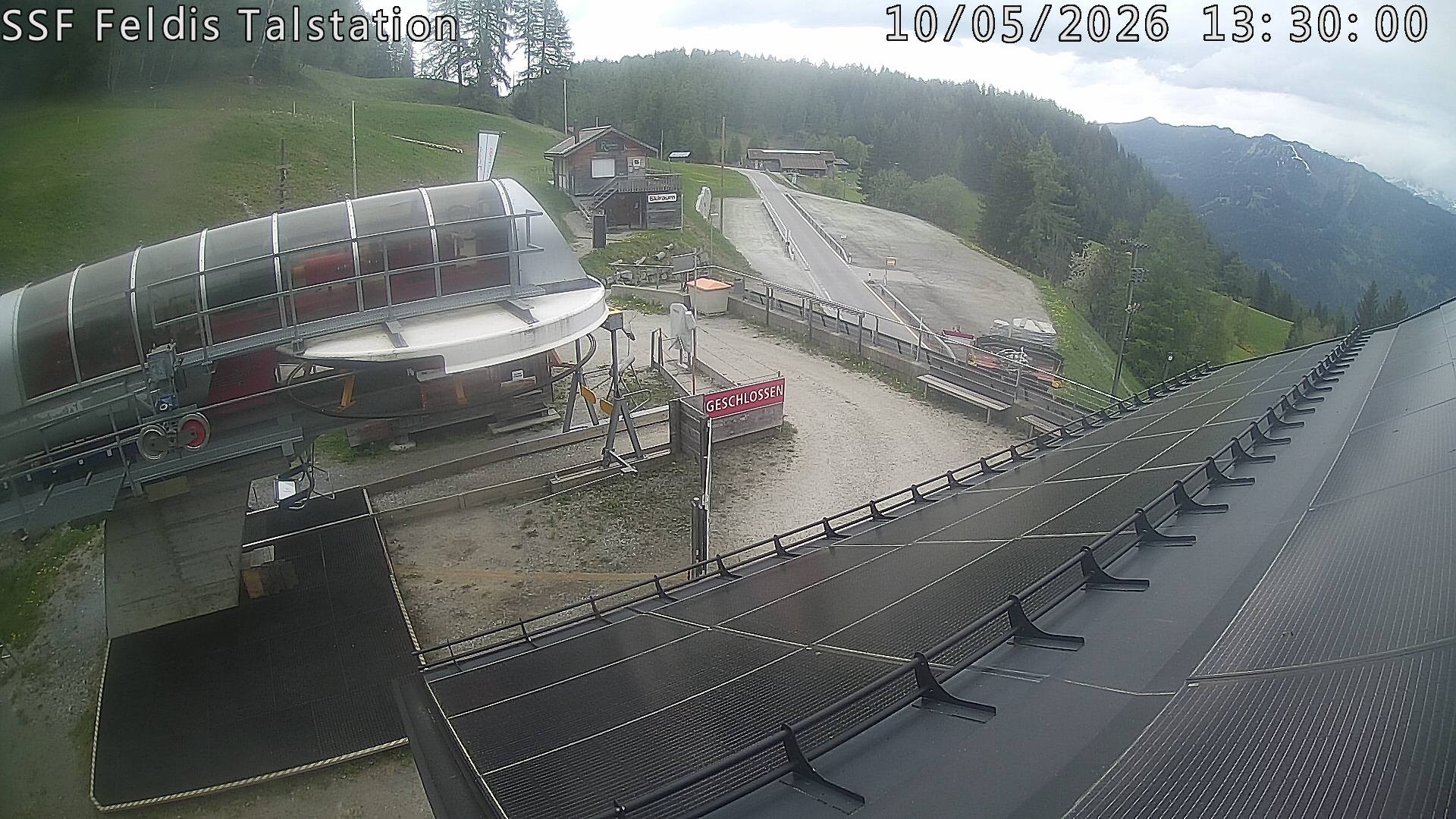 Archiv Foto Webcam Talstation Feldis/ Veulden