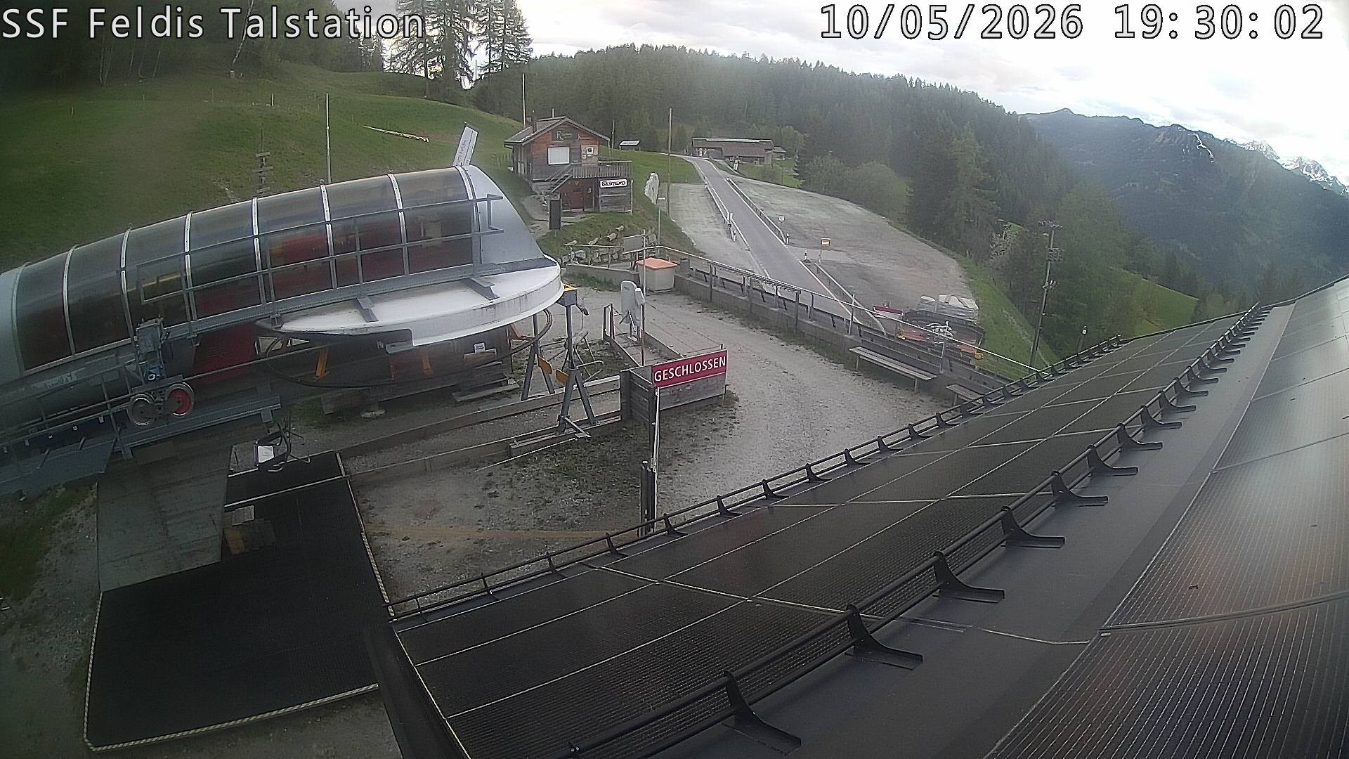 Archiv Foto Webcam Talstation Feldis/ Veulden