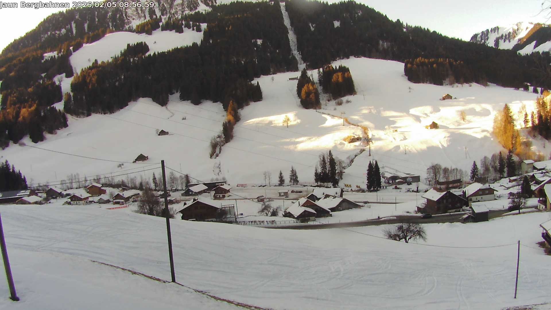 Archiv Foto Webcam Skistation Jaun Dorf
