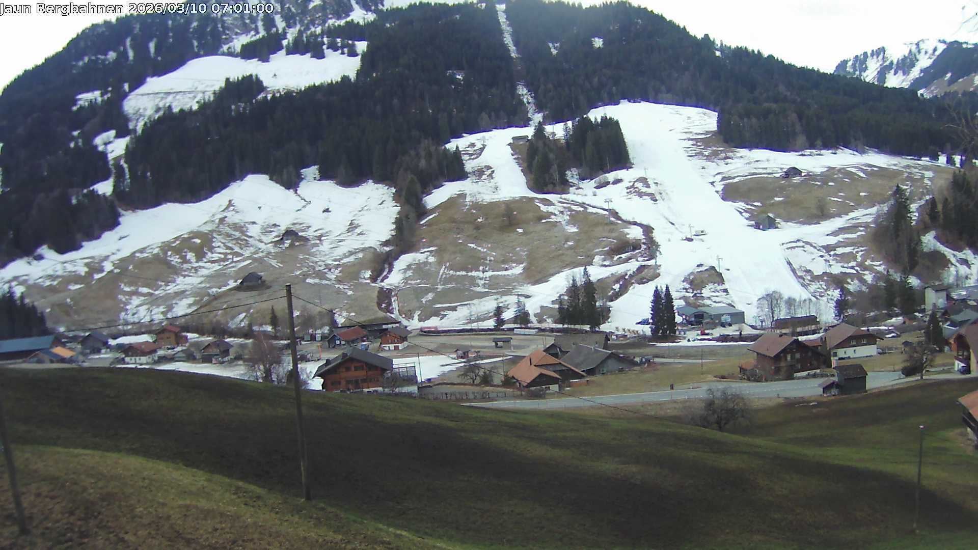 Archiv Foto Webcam Skistation Jaun Dorf
