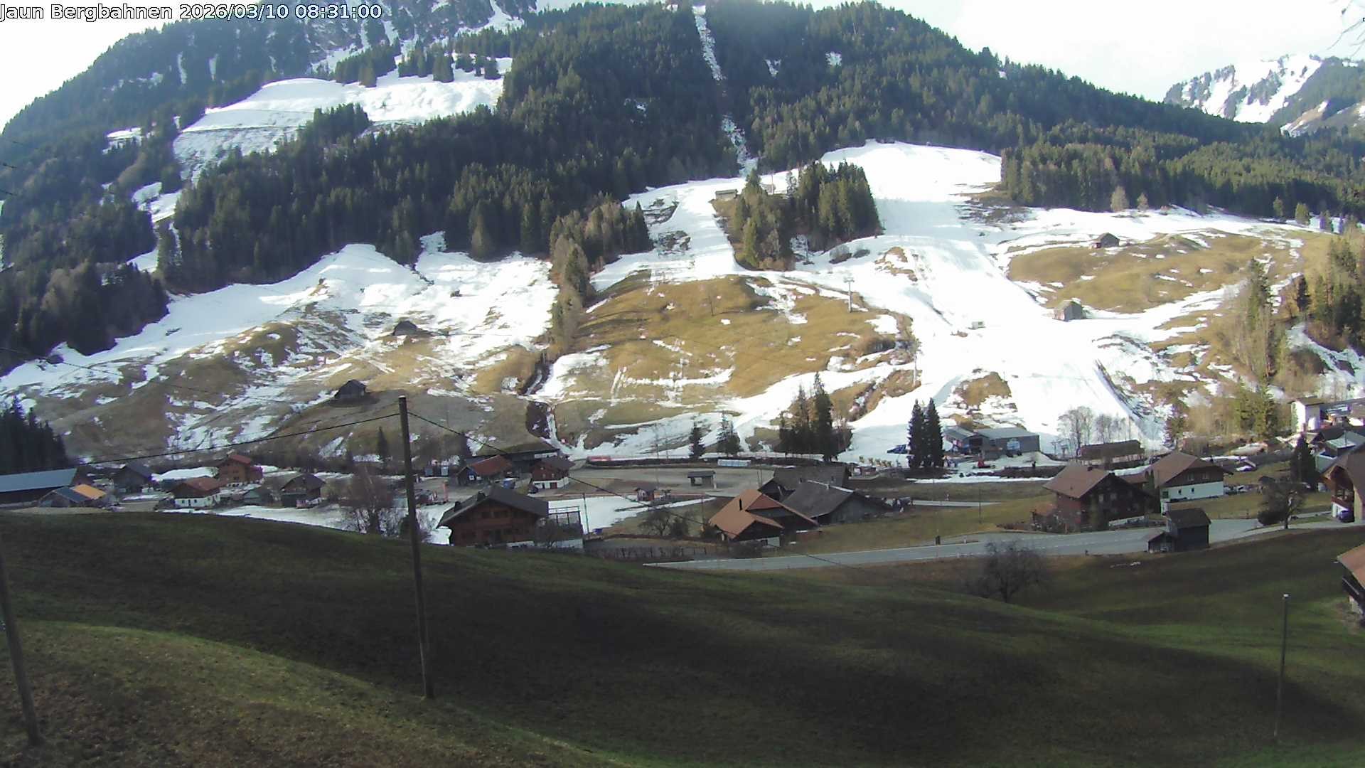 Archiv Foto Webcam Skistation Jaun Dorf