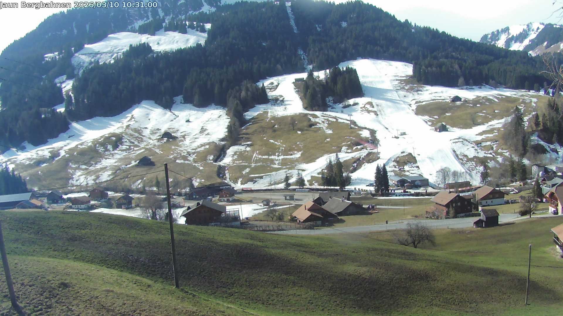 Archiv Foto Webcam Skistation Jaun Dorf