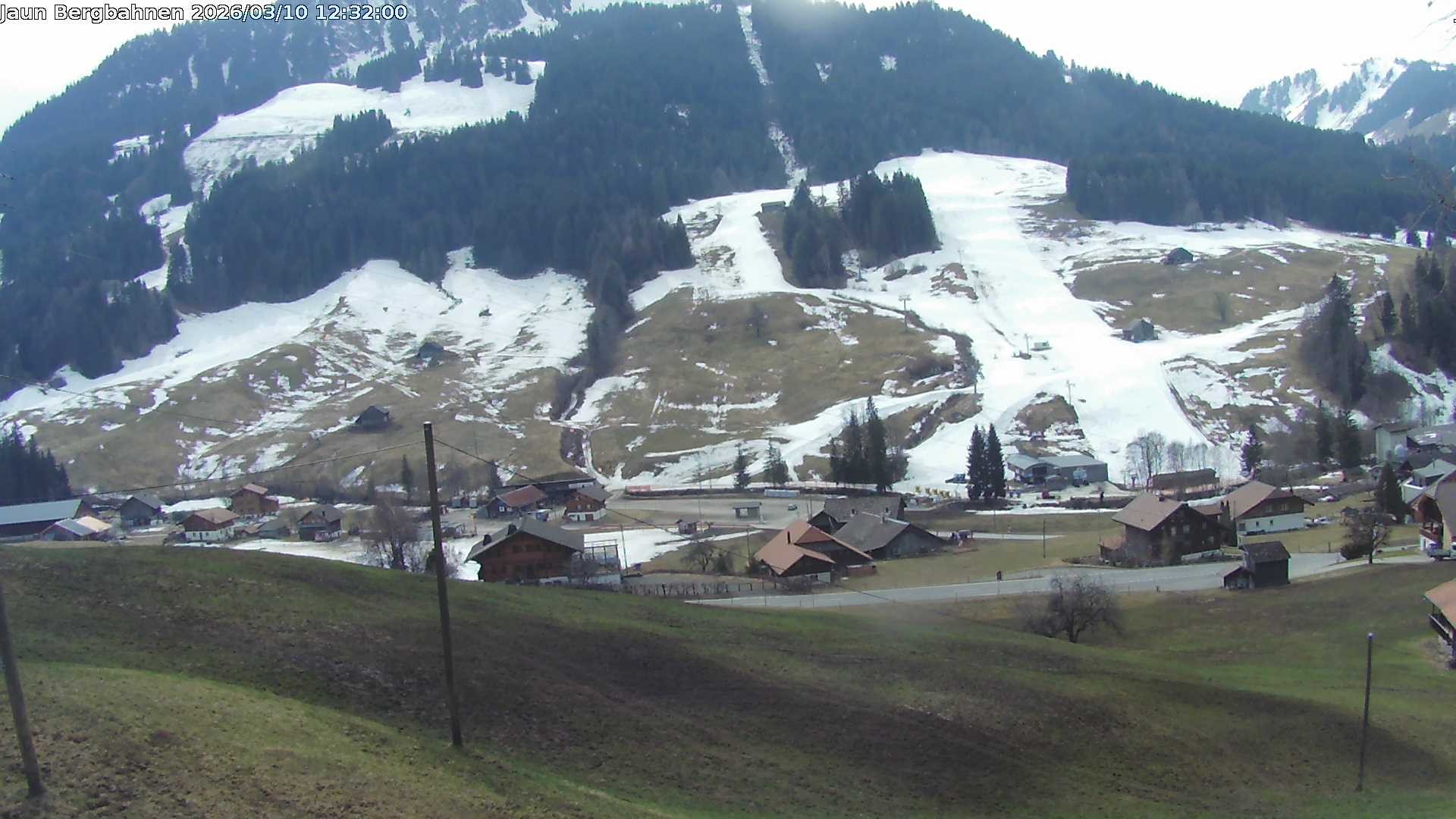 Archiv Foto Webcam Skistation Jaun Dorf